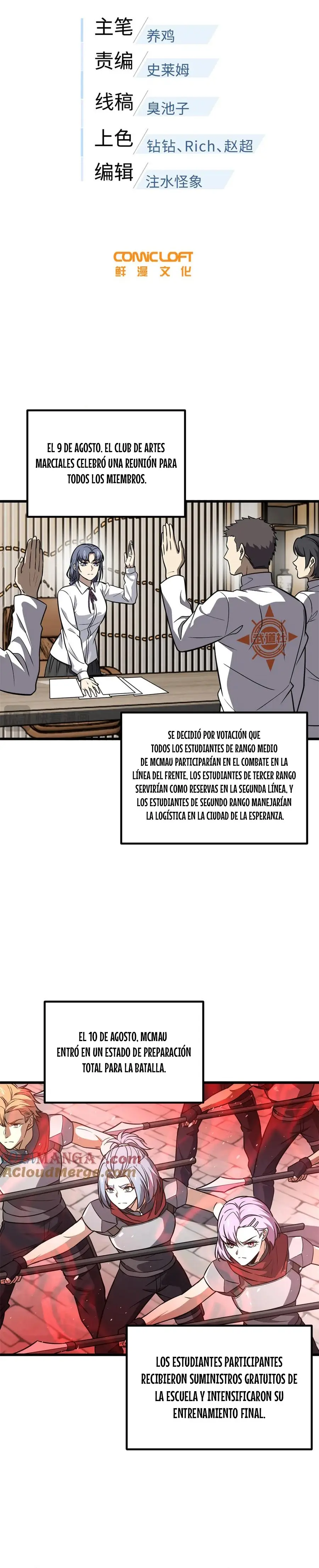Artes Marciales Globales Capítulo 291 - Página 8 en español