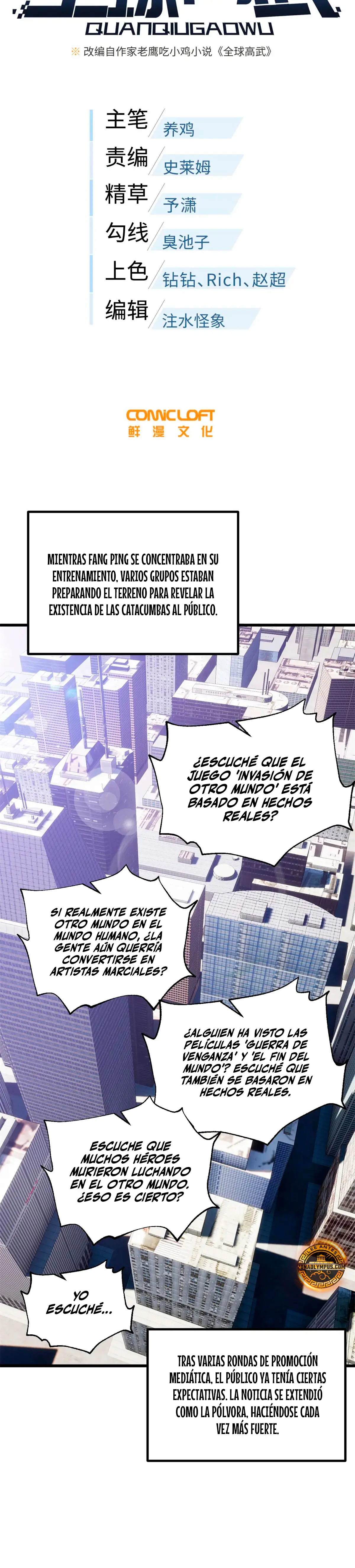 Artes Marciales Globales Capítulo 315 - Página 8 en español