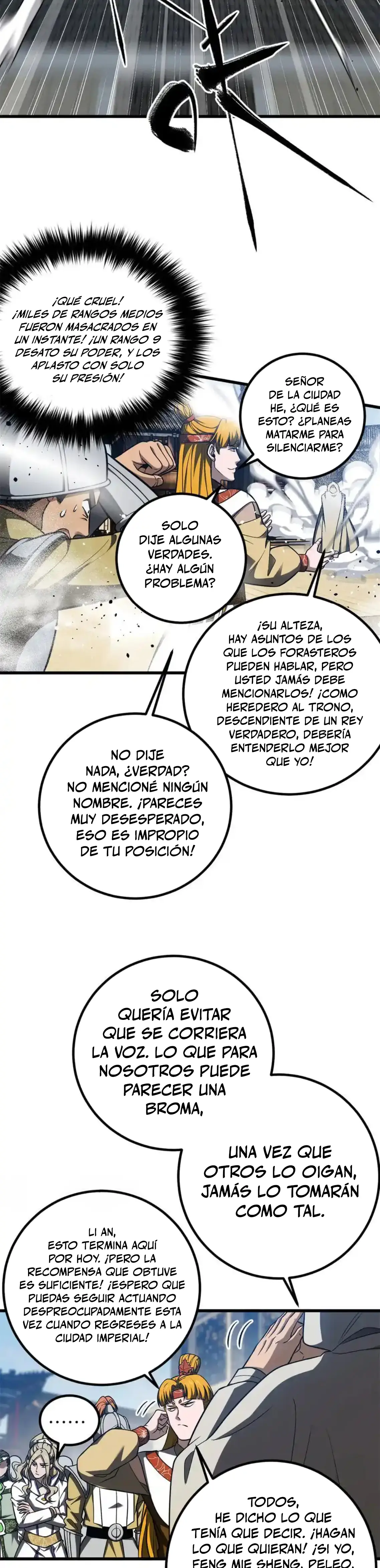 Artes Marciales Globales Capítulo 318 - Página 22 en español