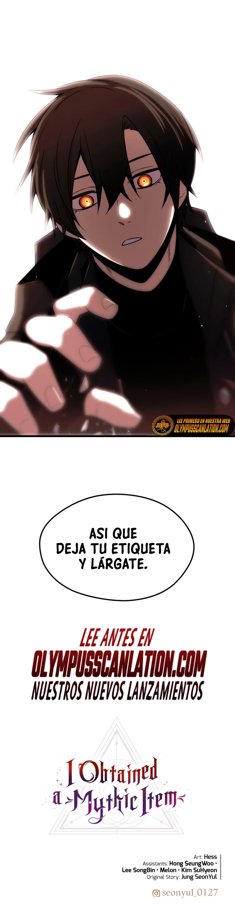Obtuve un Objeto Mítico Capítulo 24 - Página 73 en español