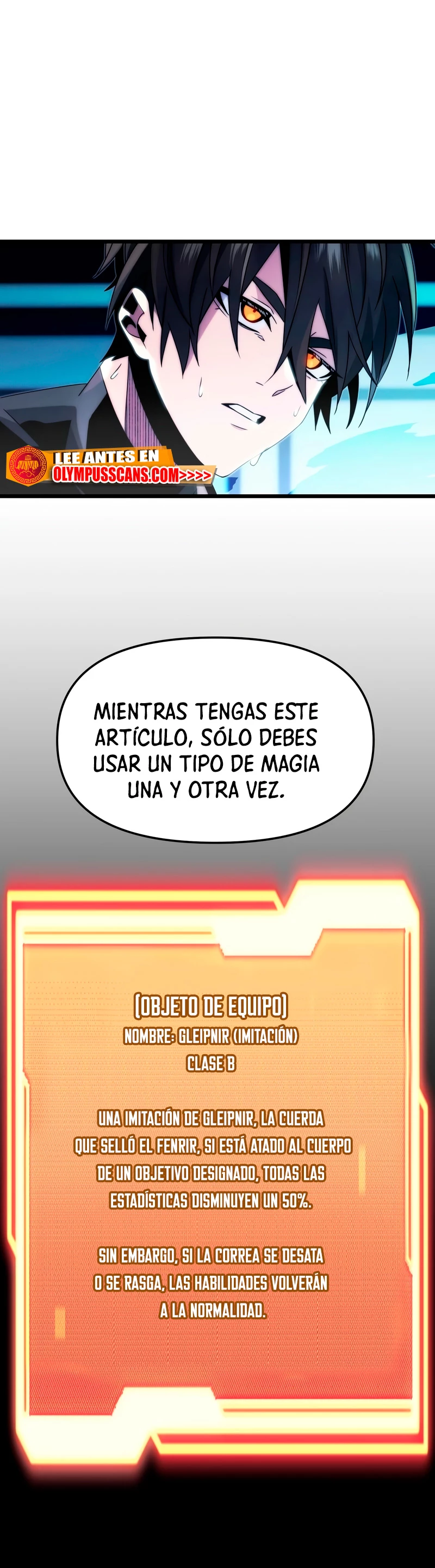 Obtuve un Objeto Mítico Capítulo 51 - Página 8 en español
