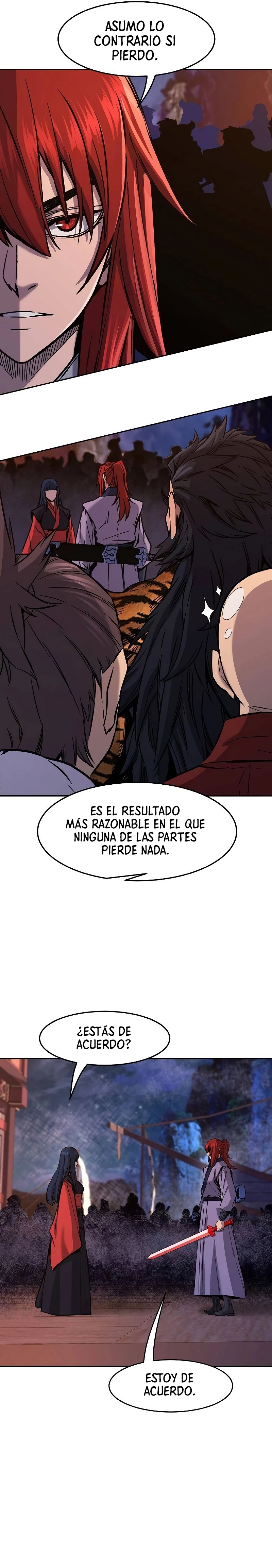 El Sentido Absoluto de las Espadas Capítulo 100 - Página 38 en español