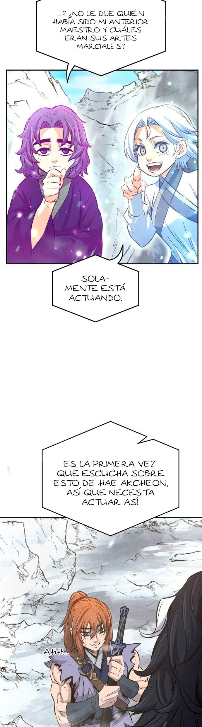 El Sentido Absoluto de las Espadas Capítulo 20 - Página 45 en español