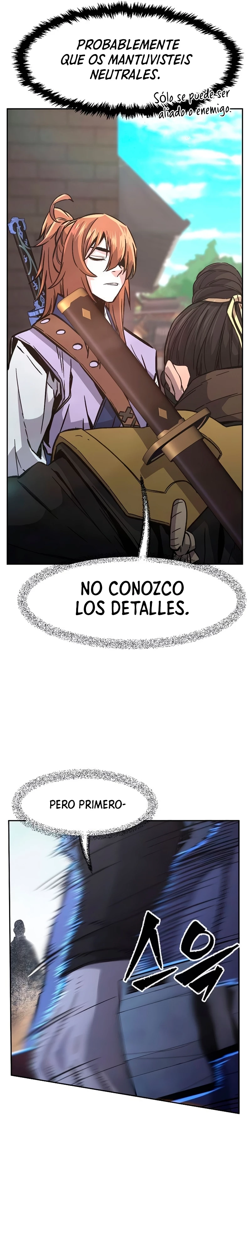 El Sentido Absoluto de las Espadas Capítulo 83 - Página 39 en español