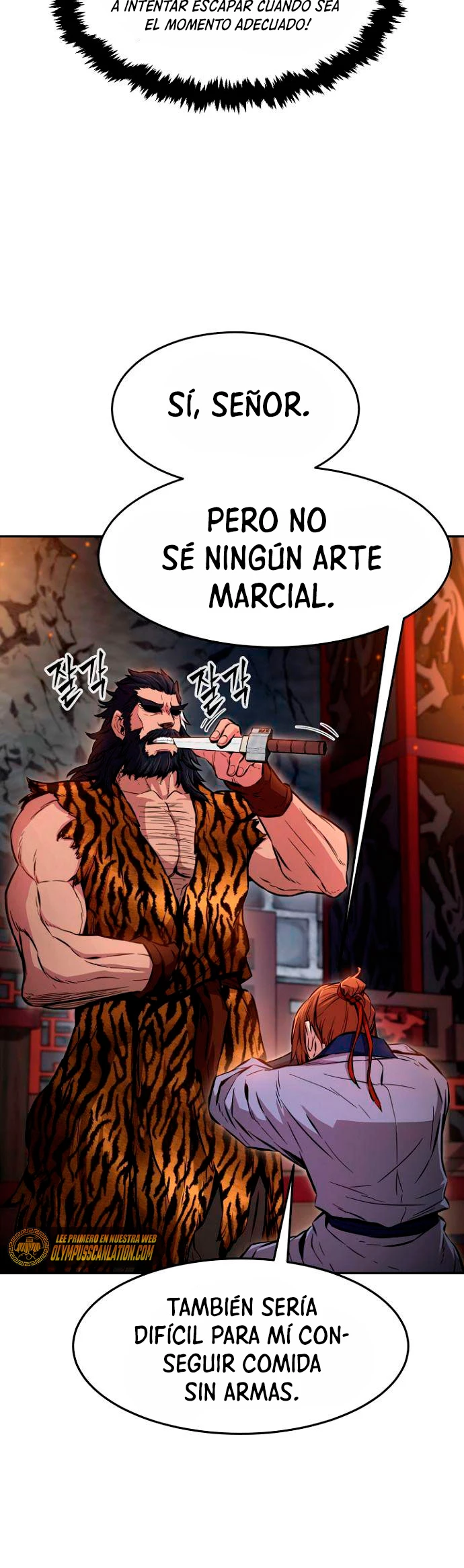 El Sentido Absoluto de las Espadas Capítulo 9 - Página 35 en español