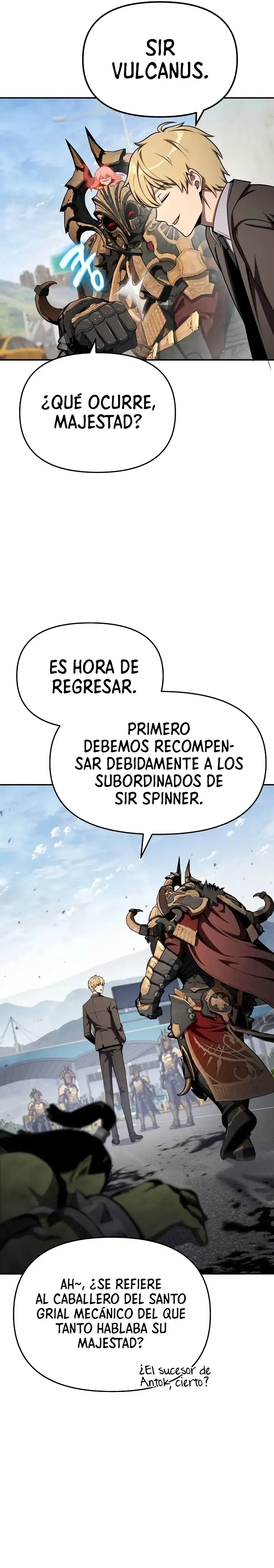 El rey caballero que regresó con un dios Capítulo 120 - Página 31 en español