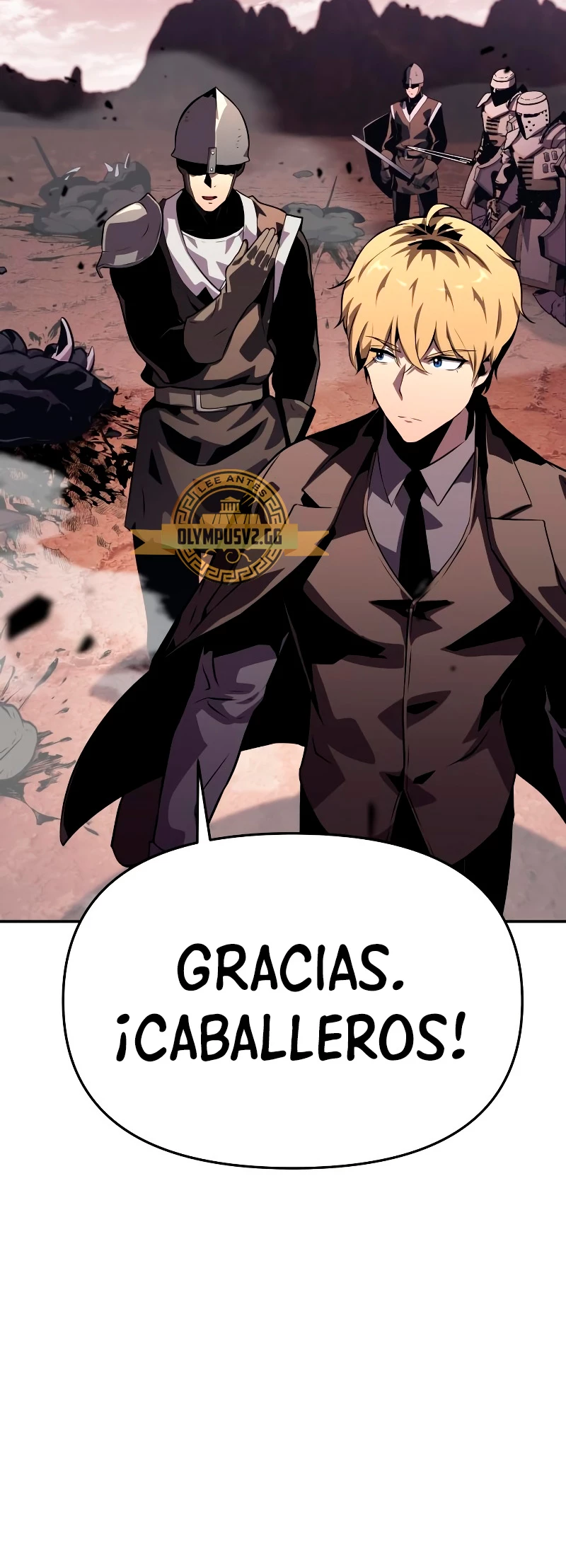 El rey caballero que regresó con un dios Capítulo 25 - Página 104 en español