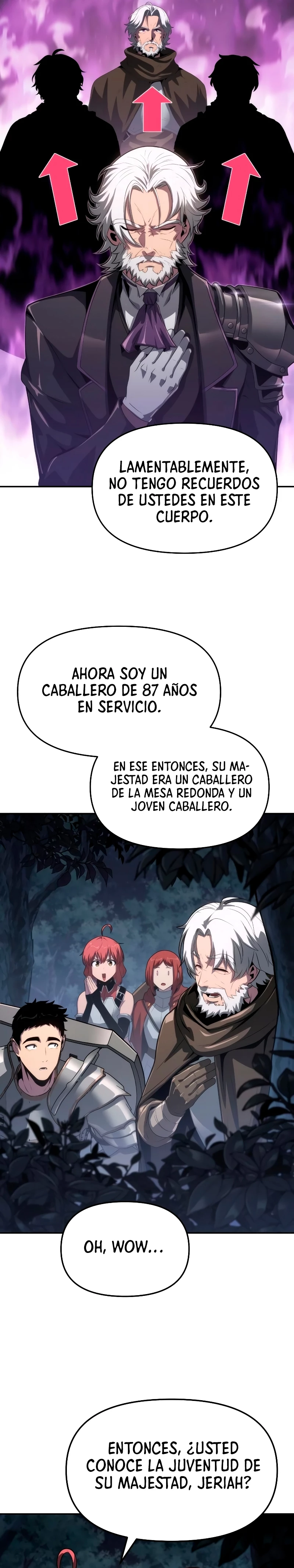 El rey caballero que regresó con un dios Capítulo 69 - Página 3 en español