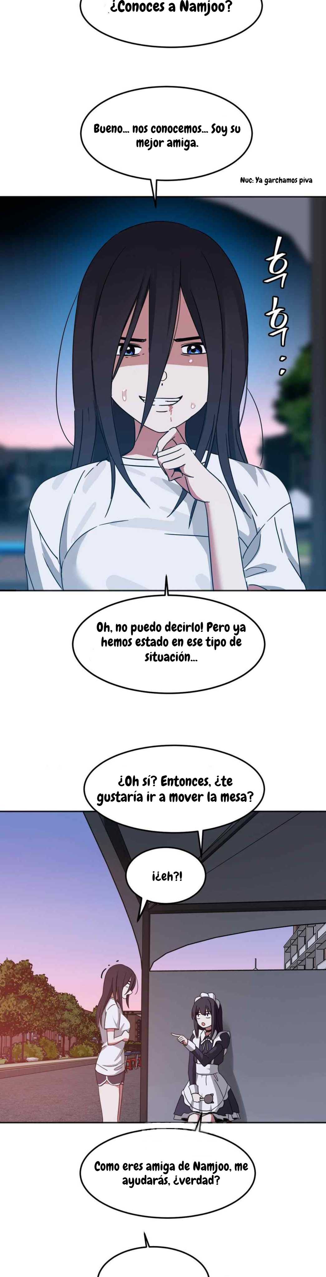 ¡¿Gwatap, una mujer inexpugnable, es una pervertida?! Capítulo 7 - Página 11 en español
