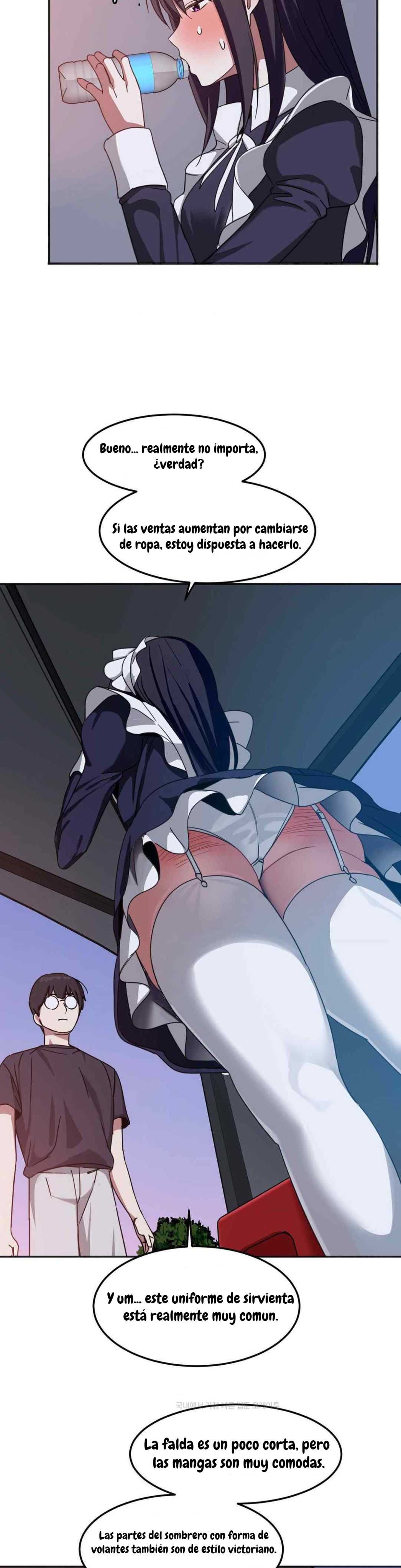 ¡¿Gwatap, una mujer inexpugnable, es una pervertida?! Capítulo 7 - Página 14 en español
