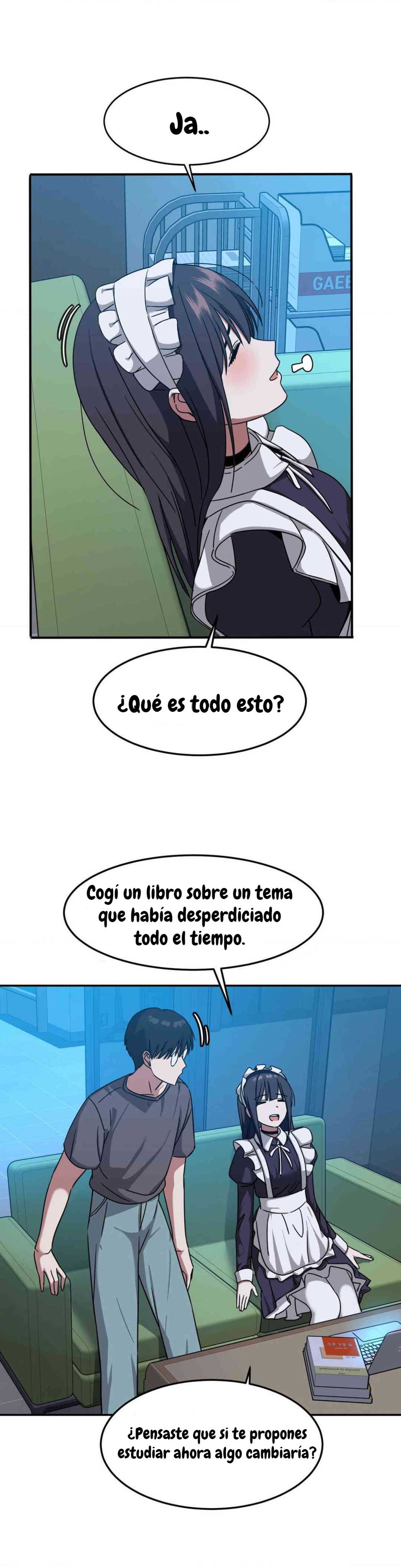 ¡¿Gwatap, una mujer inexpugnable, es una pervertida?! Capítulo 8 - Página 18 en español