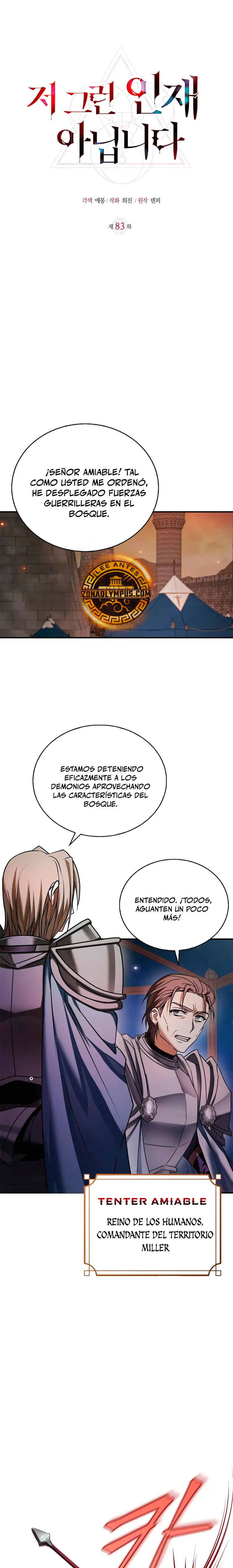 No soy esa clase de talento Capítulo 83 - Página 9 en español