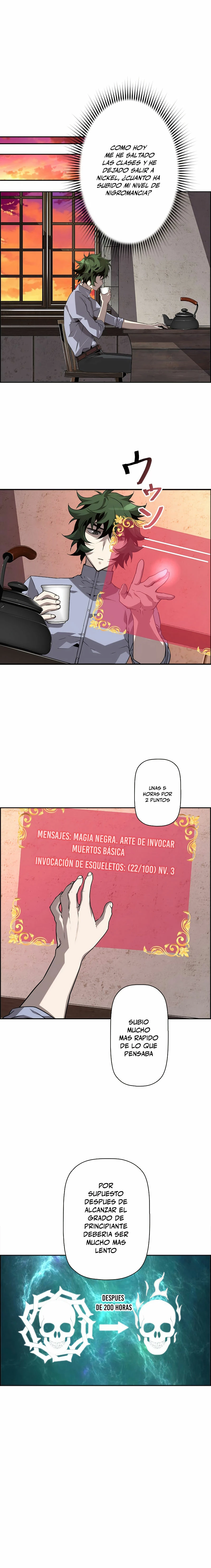 La evolución del nigromante Capítulo 5 - Página 9 en español