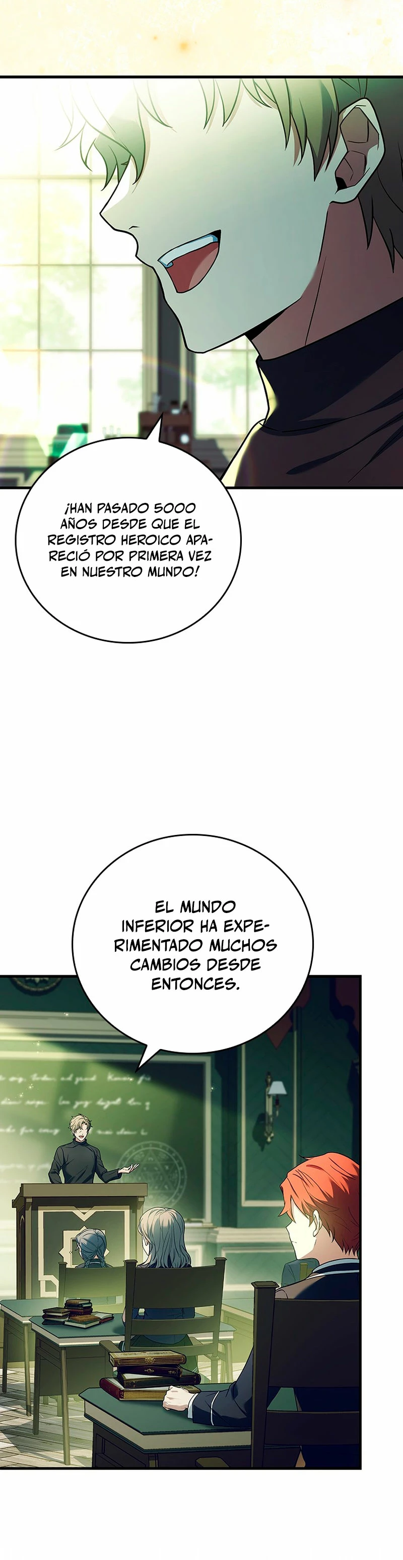 El heroe de nivel legendario prodigio de la academia. Capítulo 1 - Página 5 en español