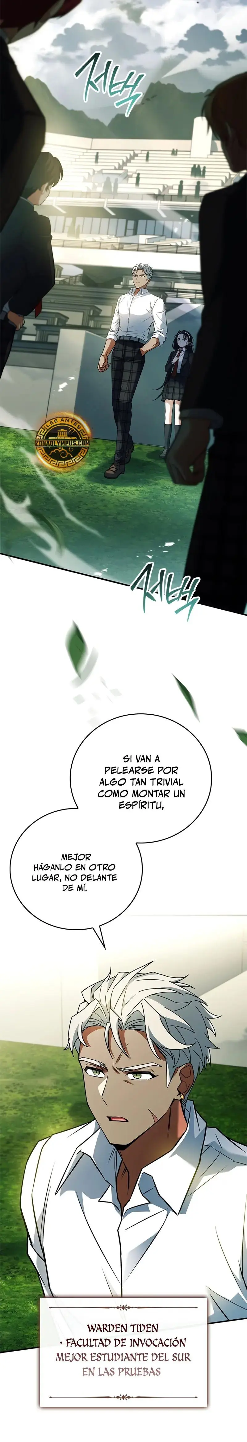 El heroe de nivel legendario prodigio de la academia. Capítulo 24 - Página 18 en español