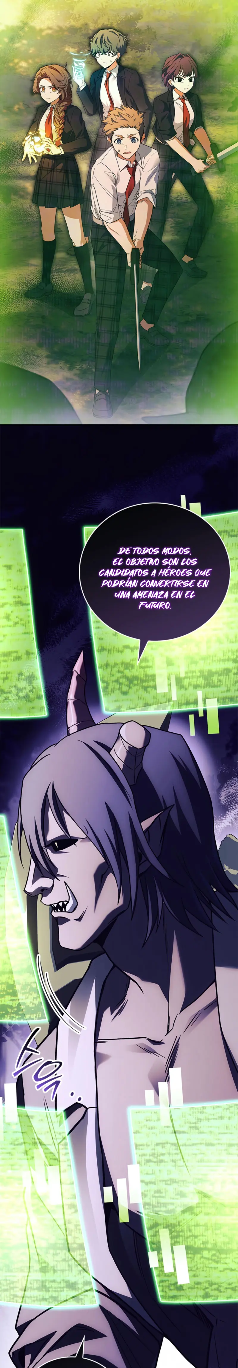 El heroe de nivel legendario prodigio de la academia. Capítulo 31 - Página 18 en español