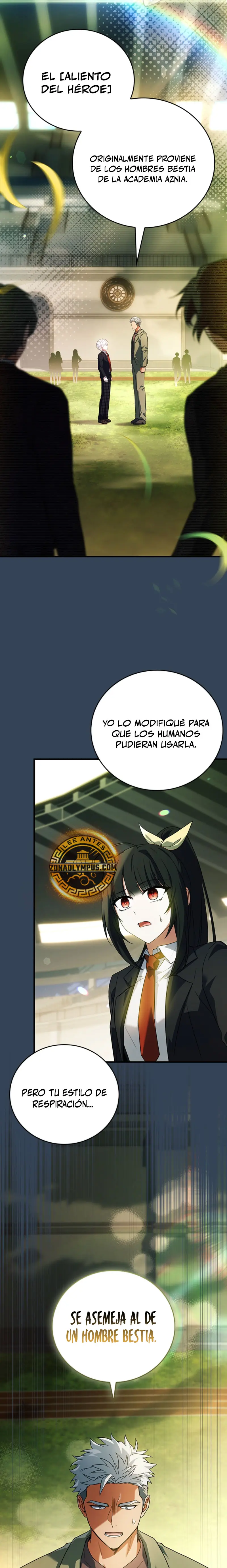 El heroe de nivel legendario prodigio de la academia. Capítulo 52 - Página 37 en español