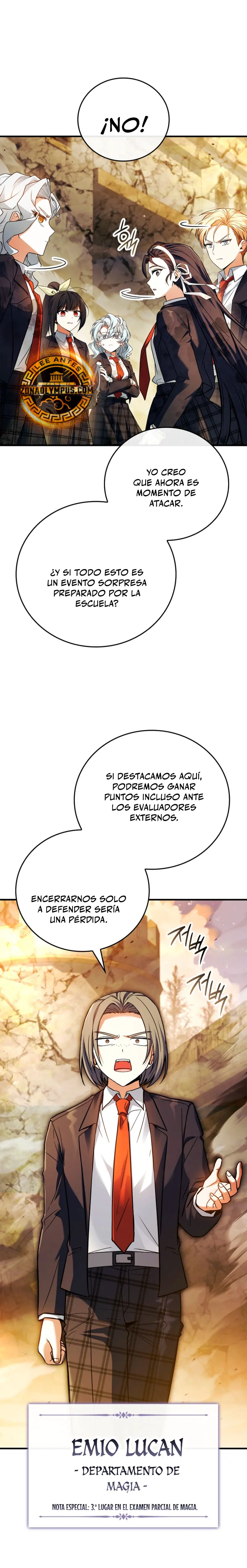 El heroe de nivel legendario prodigio de la academia. Capítulo 59 - Página 10 en español