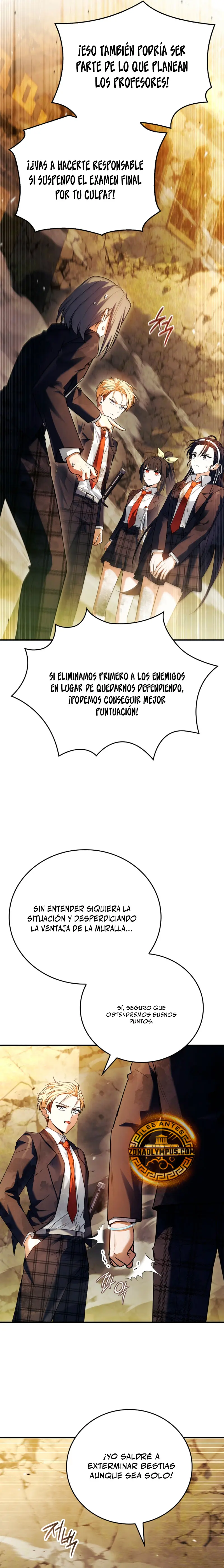 El heroe de nivel legendario prodigio de la academia. Capítulo 59 - Página 12 en español