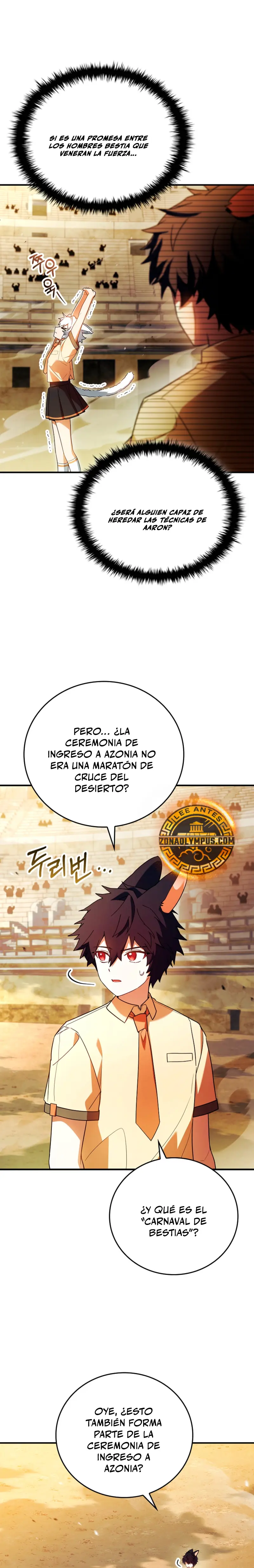 El heroe de nivel legendario prodigio de la academia. Capítulo 62 - Página 9 en español