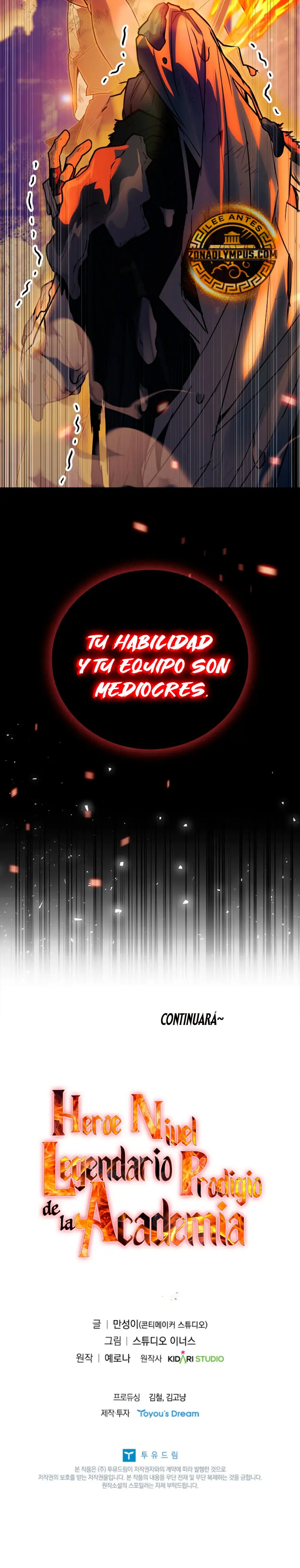 El heroe de nivel legendario prodigio de la academia. Capítulo 66 - Página 49 en español