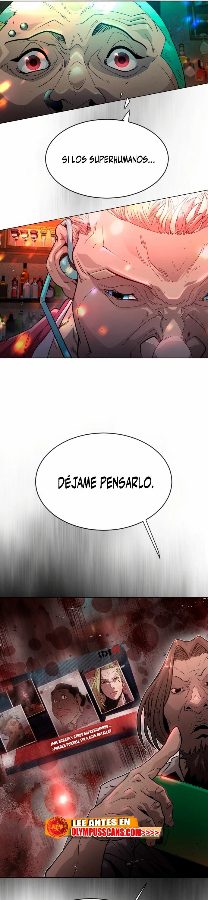 Super humanos Capítulo 133 - Página 20 en español