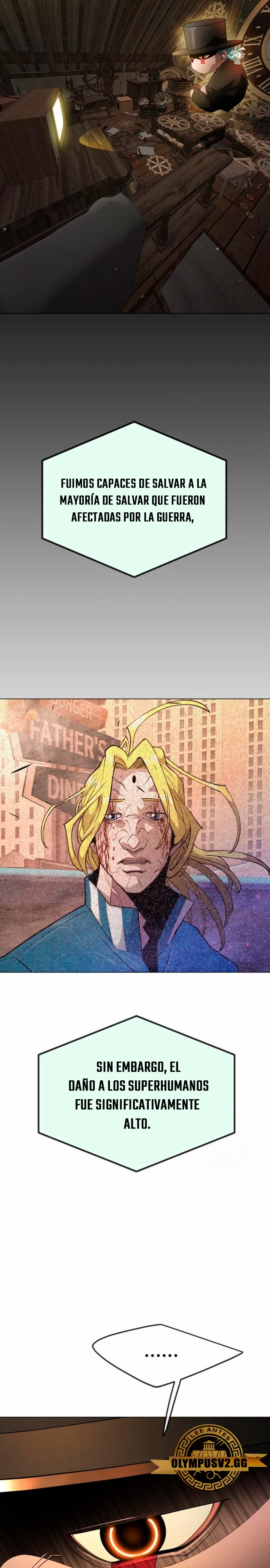 Super humanos Capítulo 156 - Página 37 en español
