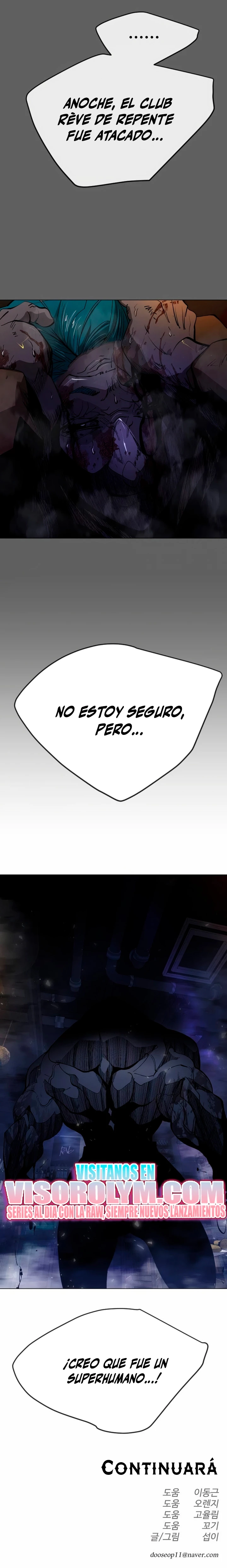 Super humanos Capítulo 168 - Página 38 en español