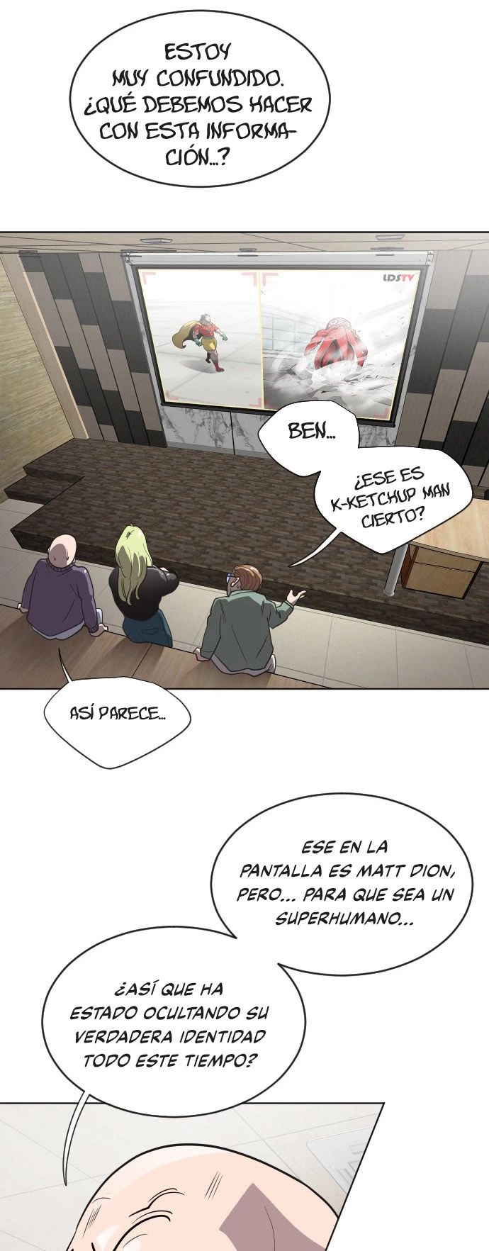 Super humanos Capítulo 26 - Página 33 en español