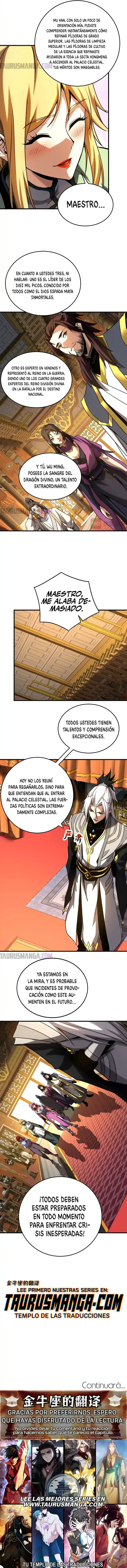 ¡Mientras mis discípulos se matan entrenando, yo me relajo! Capítulo 155 - Página 4 en español