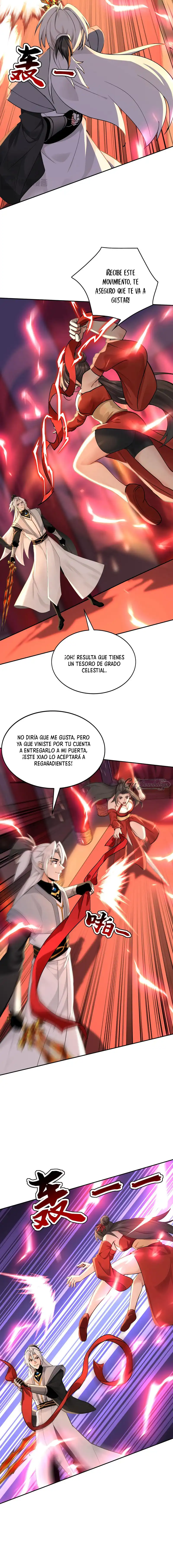 ¡Mientras mis discípulos se matan entrenando, yo me relajo! Capítulo 192 - Página 4 en español
