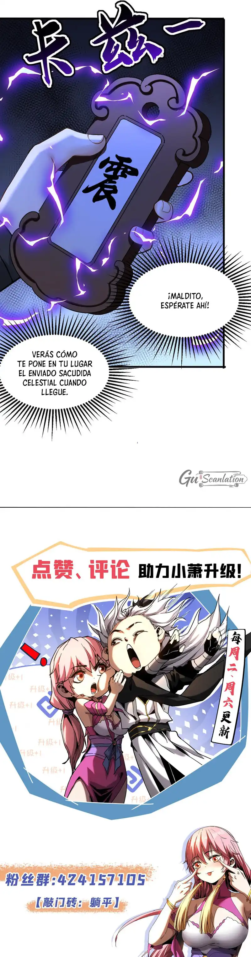 ¡Mientras mis discípulos se matan entrenando, yo me relajo! Capítulo 200 - Página 11 en español