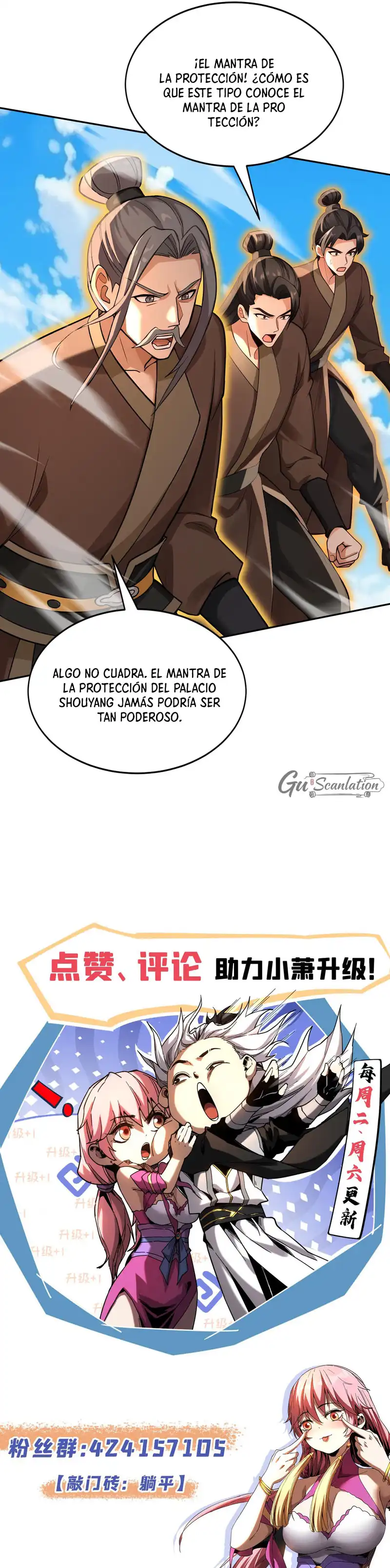 ¡Mientras mis discípulos se matan entrenando, yo me relajo! Capítulo 203 - Página 11 en español