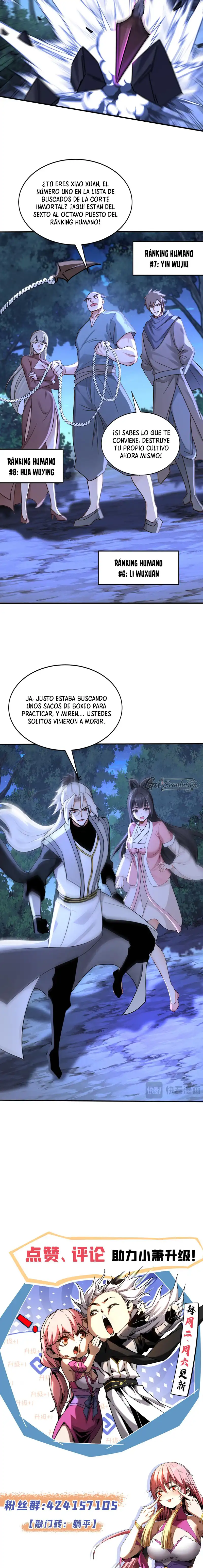 ¡Mientras mis discípulos se matan entrenando, yo me relajo! Capítulo 207 - Página 10 en español