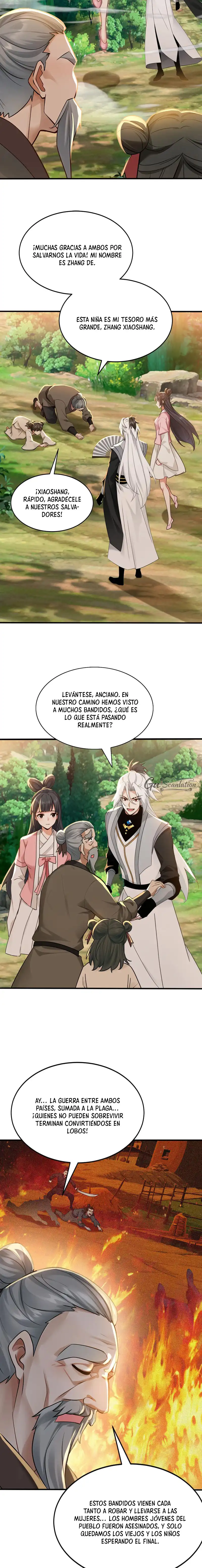 ¡Mientras mis discípulos se matan entrenando, yo me relajo! Capítulo 210 - Página 5 en español