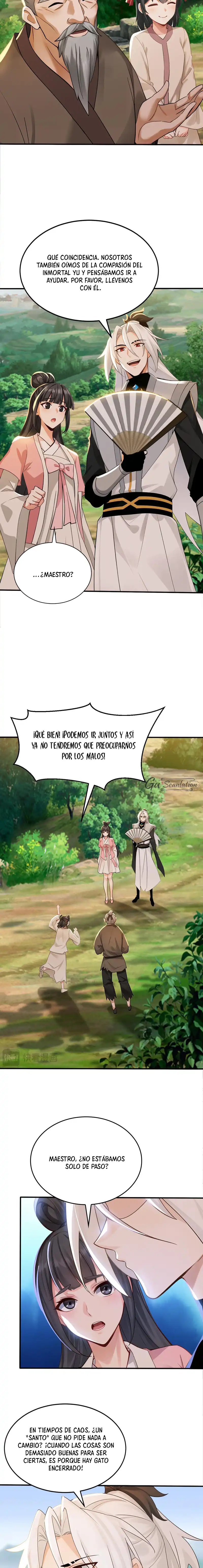 ¡Mientras mis discípulos se matan entrenando, yo me relajo! Capítulo 210 - Página 7 en español