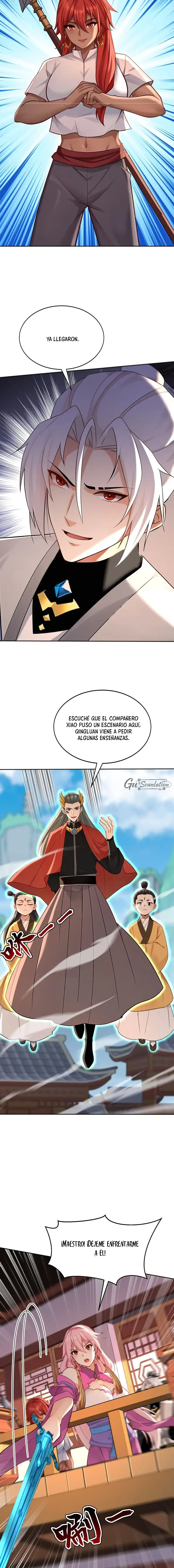 ¡Mientras mis discípulos se matan entrenando, yo me relajo! Capítulo 221 - Página 5 en español