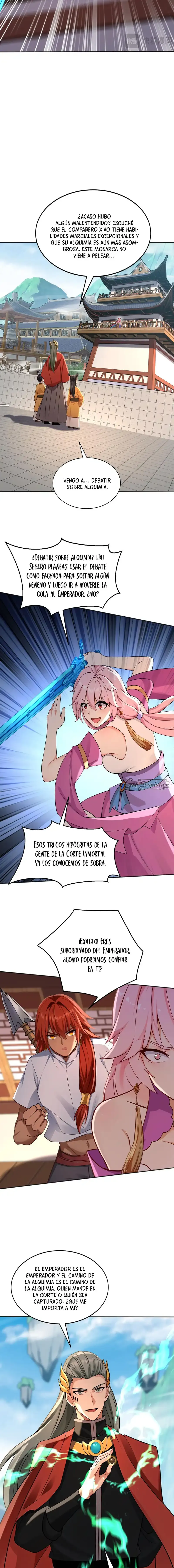 ¡Mientras mis discípulos se matan entrenando, yo me relajo! Capítulo 221 - Página 6 en español