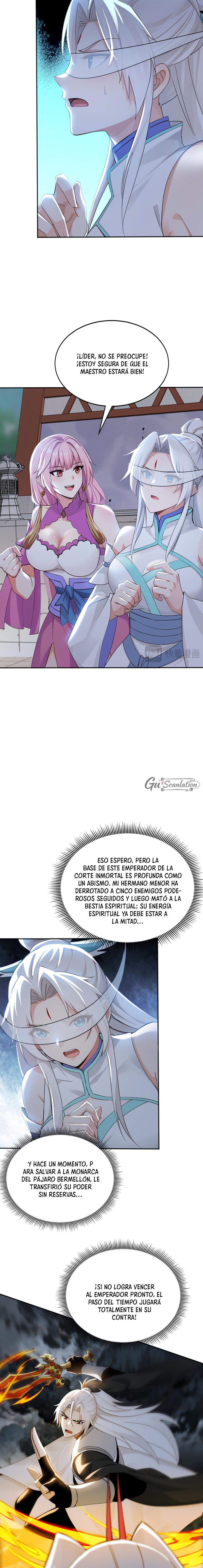 ¡Mientras mis discípulos se matan entrenando, yo me relajo! Capítulo 231 - Página 4 en español