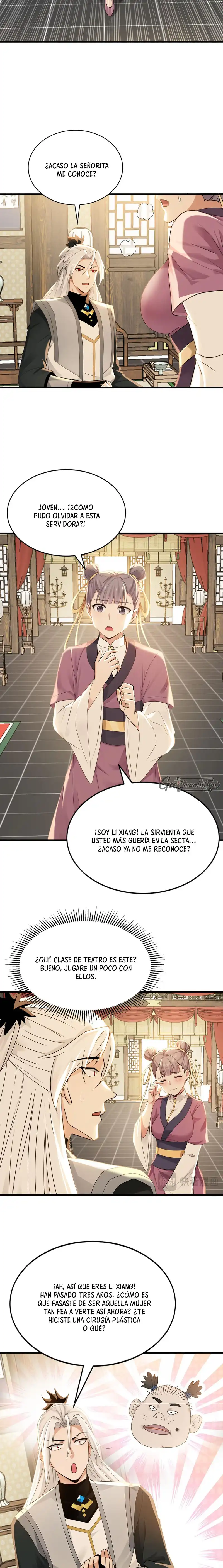 ¡Mientras mis discípulos se matan entrenando, yo me relajo! Capítulo 241 - Página 6 en español