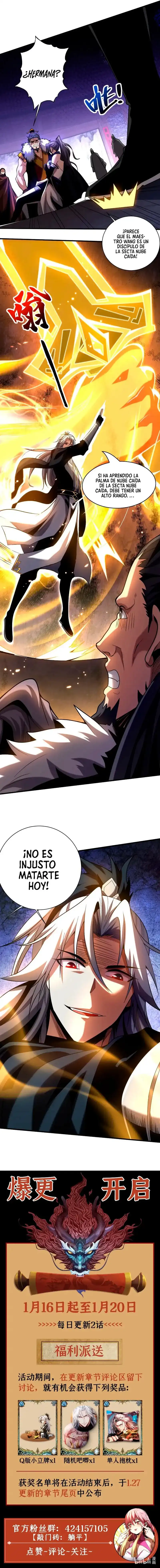 ¡Mientras mis discípulos se matan entrenando, yo me relajo! Capítulo 25 - Página 5 en español