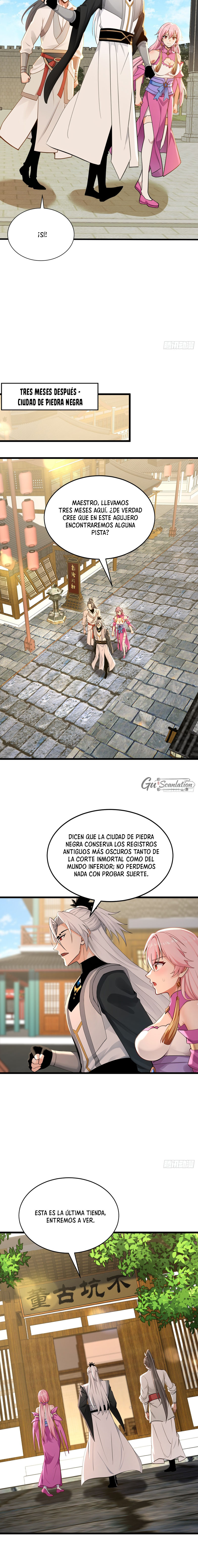 ¡Mientras mis discípulos se matan entrenando, yo me relajo! Capítulo 251 - Página 7 en español