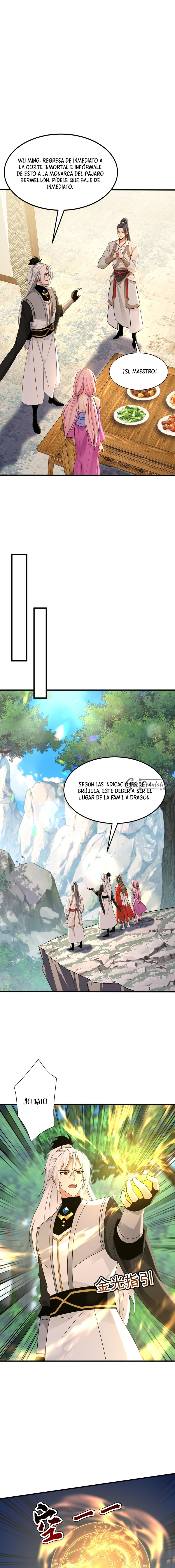 ¡Mientras mis discípulos se matan entrenando, yo me relajo! Capítulo 253 - Página 4 en español
