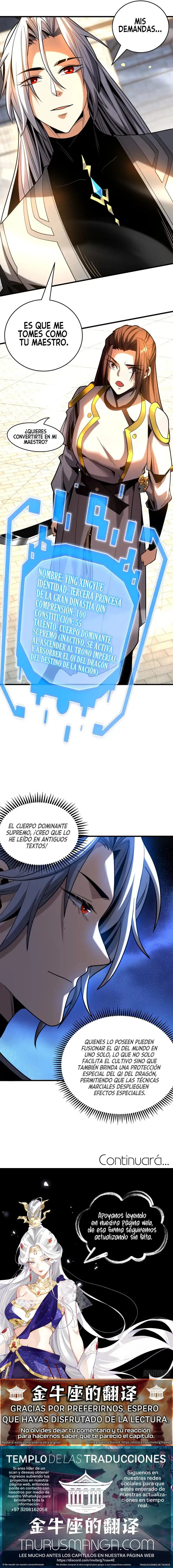 ¡Mientras mis discípulos se matan entrenando, yo me relajo! Capítulo 47 - Página 5 en español