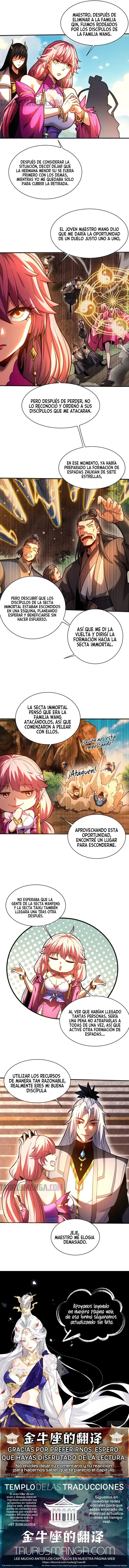 ¡Mientras mis discípulos se matan entrenando, yo me relajo! Capítulo 63 - Página 5 en español
