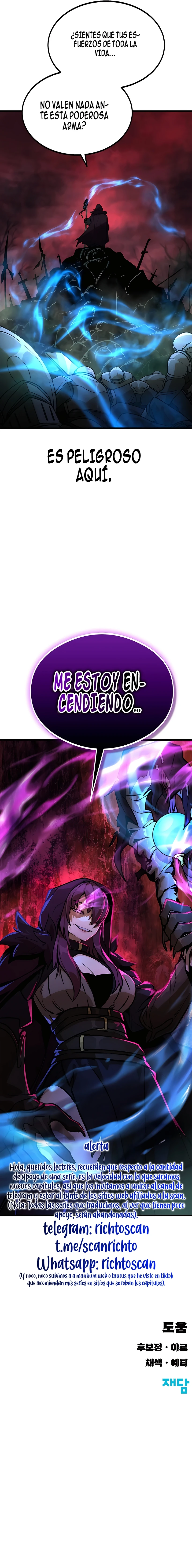 El martillo en lugar de la espada Capítulo 3 - Página 15 en español