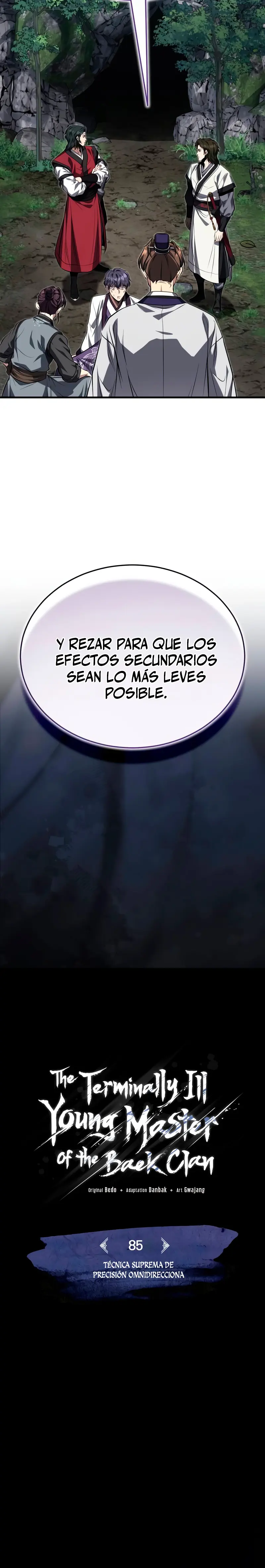 El enfermo terminal joven maestro Baek Capítulo 85 - Página 22 en español