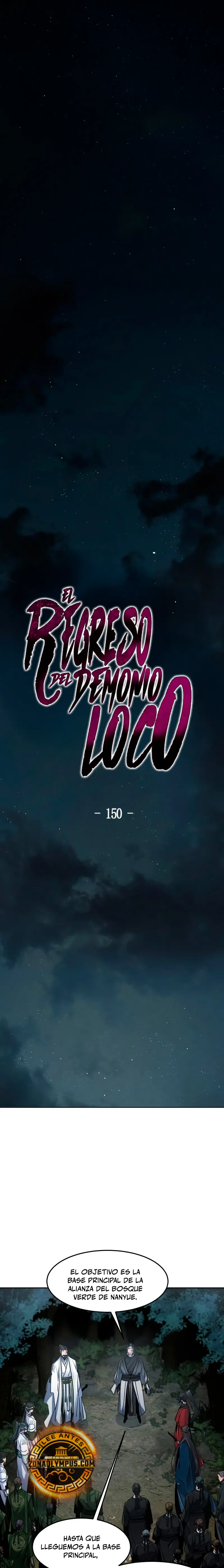 El regreso del demonio loco Capítulo 150 - Página 3 en español