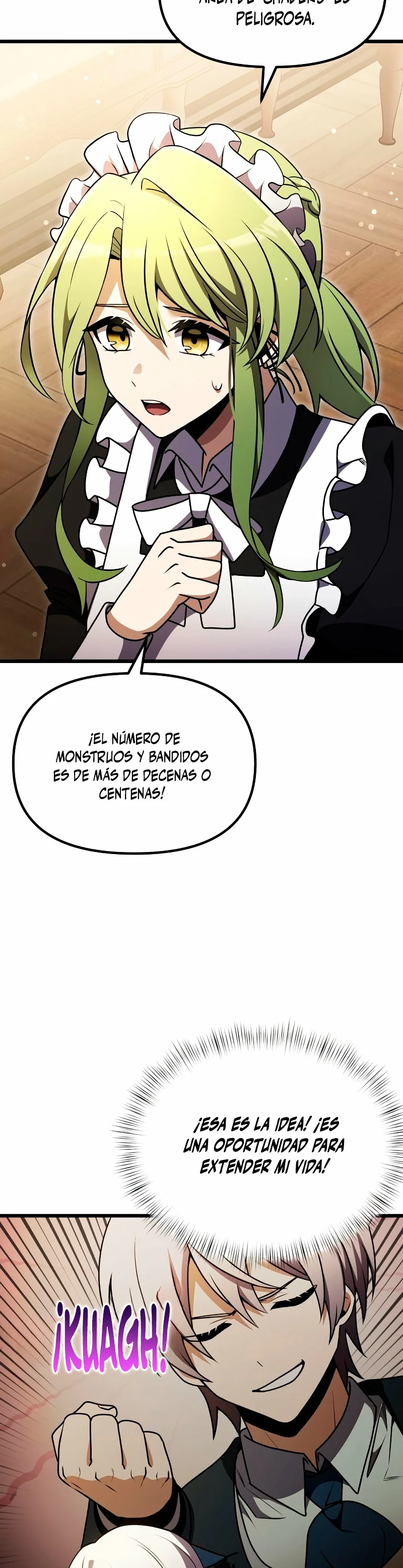El prodigioso caballero  oscuro con tiempo Limitado Capítulo 21 - Página 15 en español
