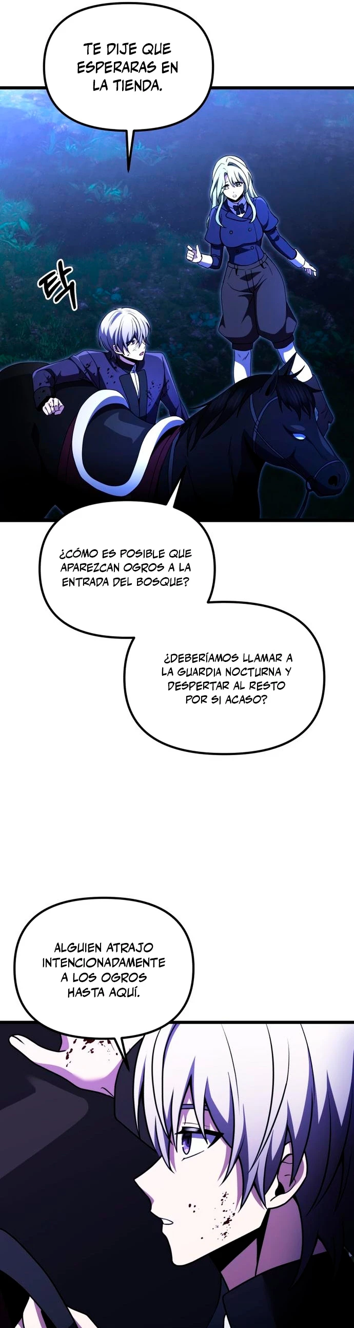 El prodigioso caballero  oscuro con tiempo Limitado Capítulo 23 - Página 34 en español